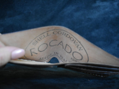 Handmade Cordovan Leather Billfold Wallet in Onyx