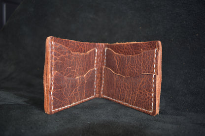 Custom Made Leather Billfold Wallet